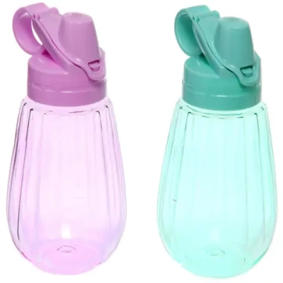 Бутылка питьевая пластиковая 580мл «Прохлада», микс цветов