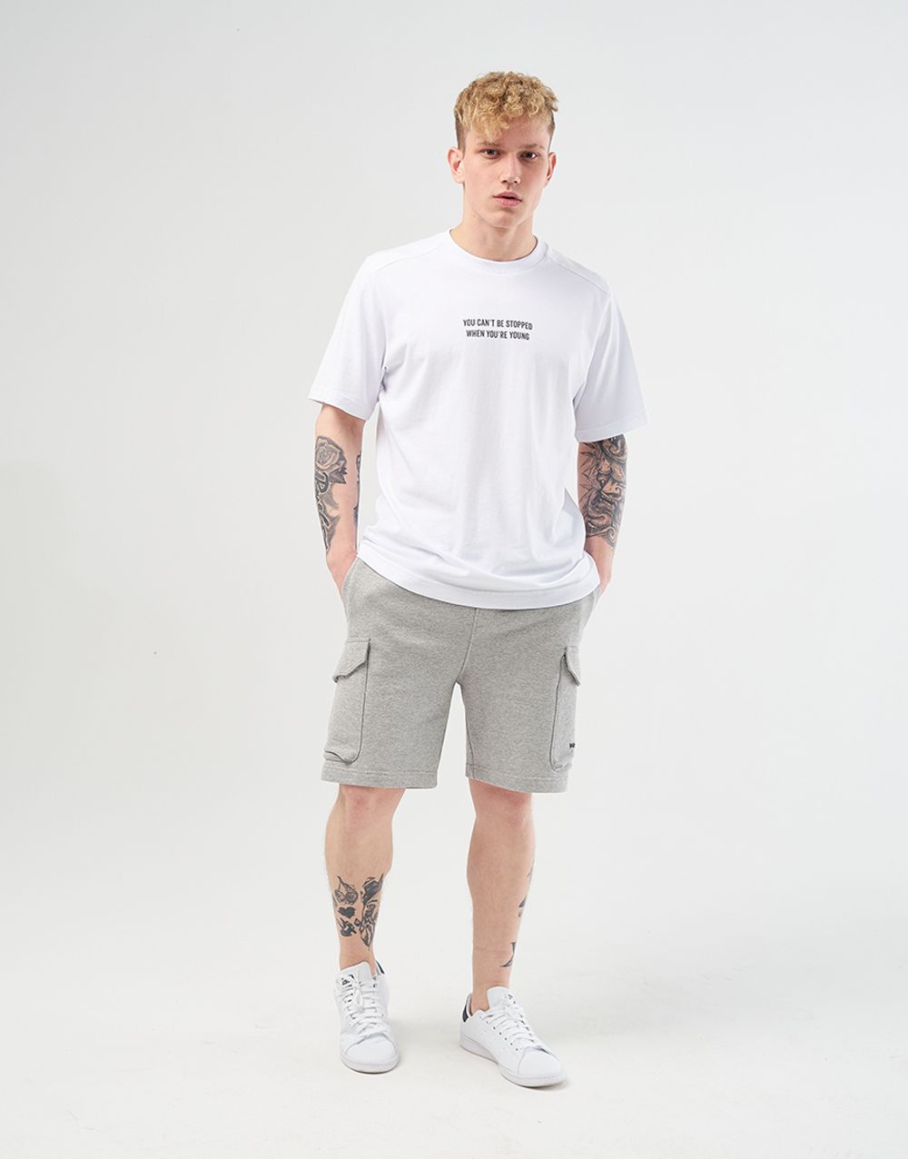 Футболка We Don’t Care V-Sign T-shirt White