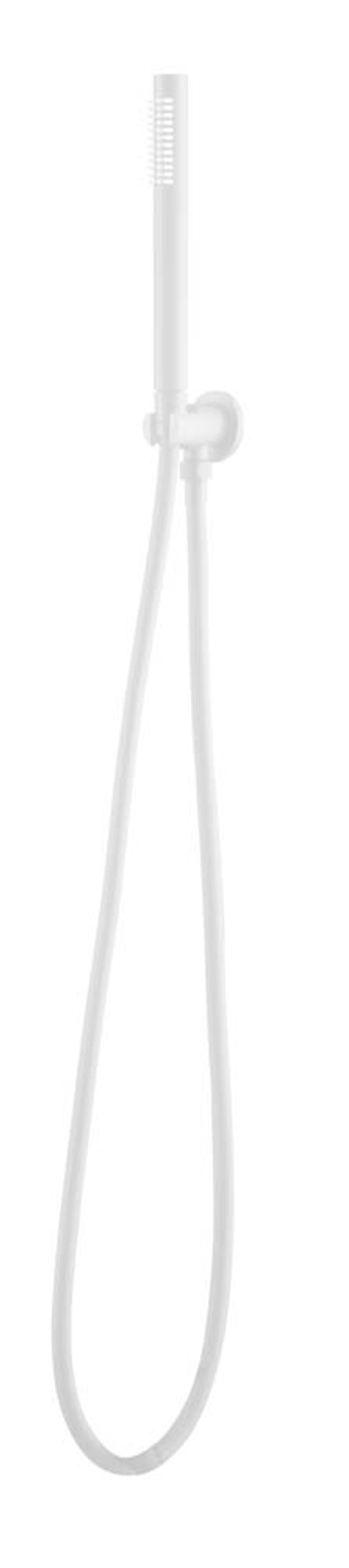 Лейка ручная UNO+штуцер+шланг MATT WHITE