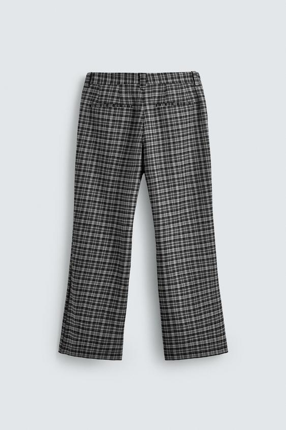 ZARA HARRY LAMBERT X DISNEY БРЮКИ В КЛЕТКУ, СЕРЫЙ