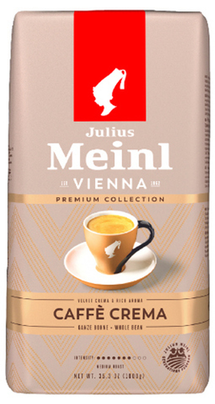 Кофе в зернах Julius Meinl Caffe Crema Premium Collection, 1 кг (Юлиус Майнл)