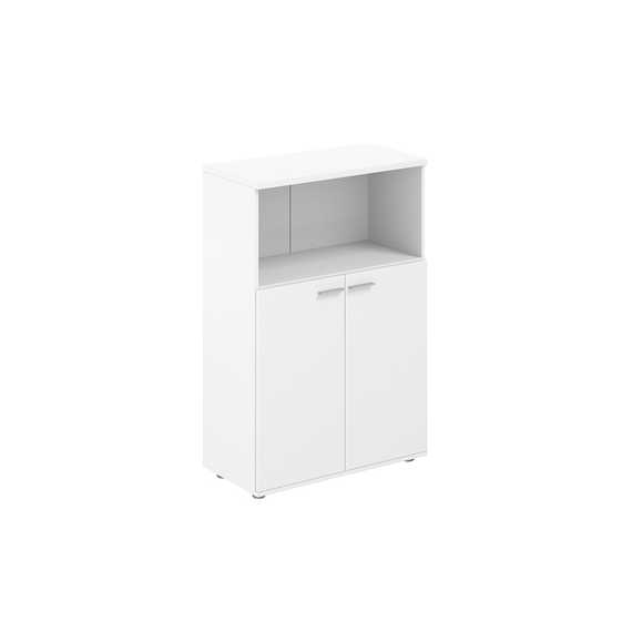 Шкаф средний Сигма   с нишей 800х400х1200, 2-х дв., з.ст HDF