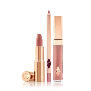 CHARLOTTE TILBURY Набор трио для губ Pillow Talk