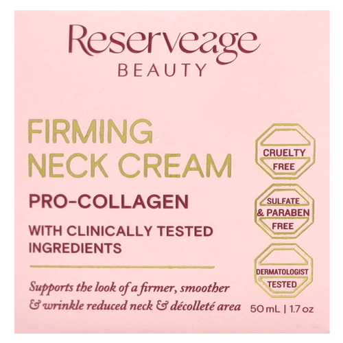Reserveage Beauty, Укрепляющий крем для шеи, 50 мл (1,7 унции)