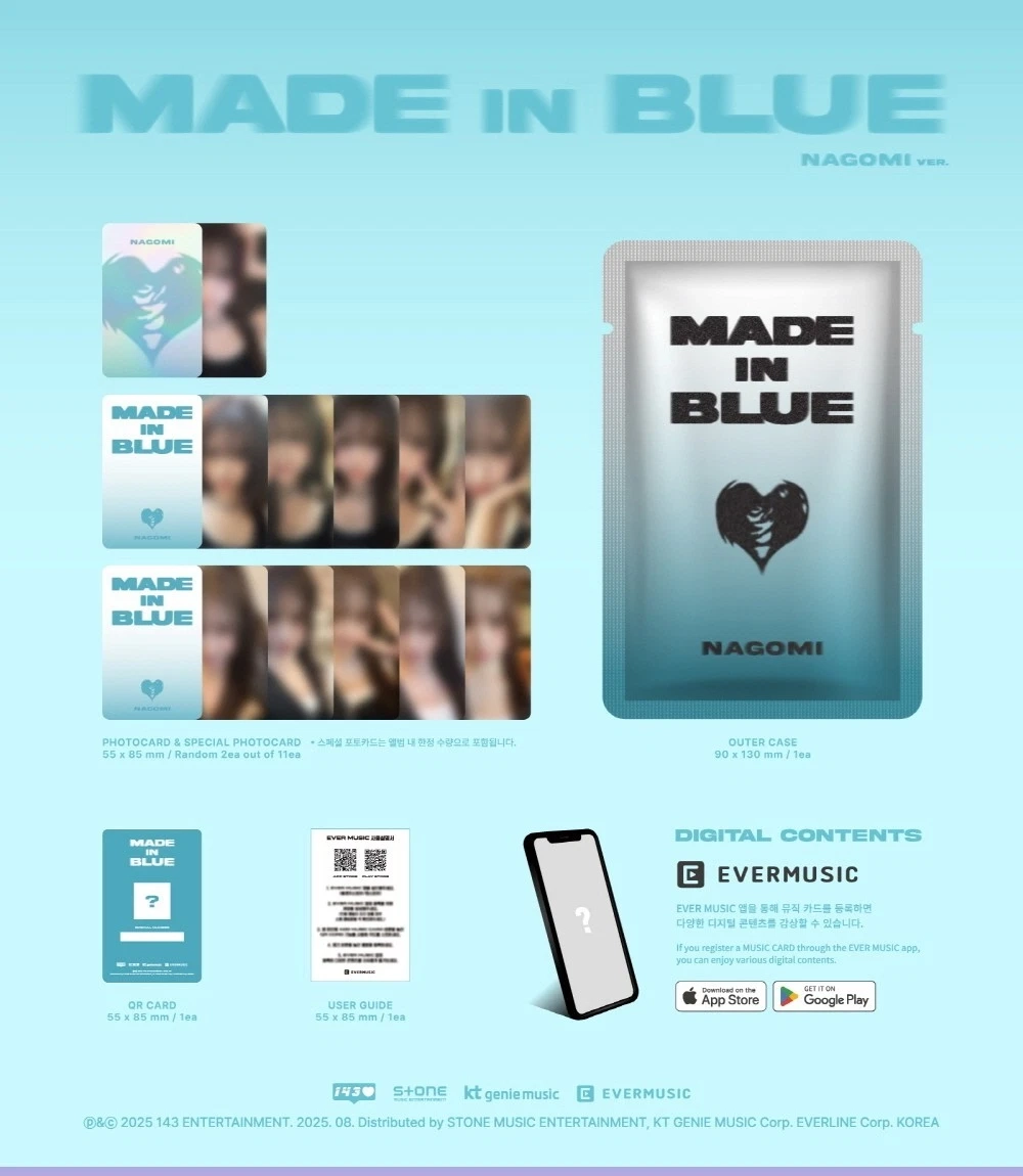 Альбом MADEIN S - MADE in BLUE [Platform ver.]