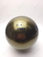 Мяч Sasaki 18,5 см серия "Металлик" Тёмное золото BGD (Black Gold)