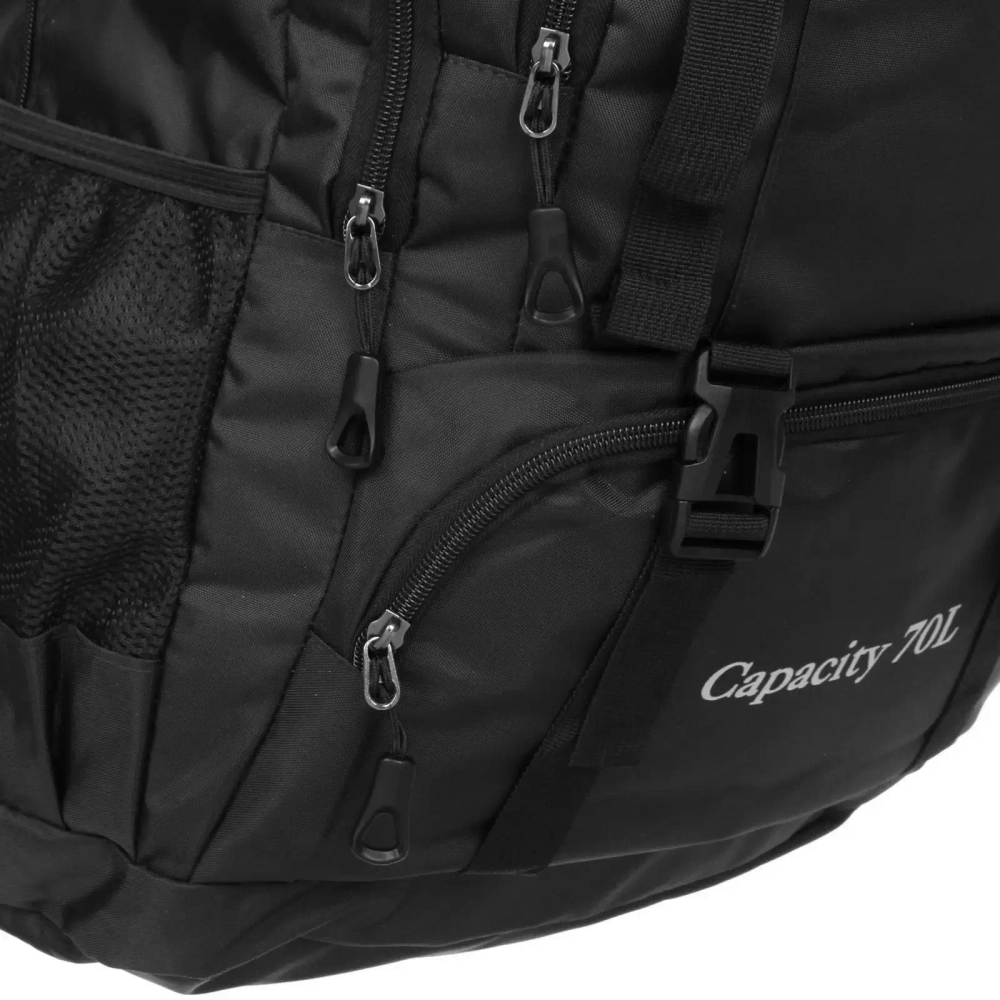 Рюкзак туристический 50л, цвет черный 306