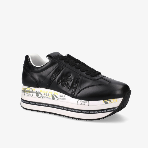 Кожаные кроссовки Premiata Beth 7107