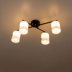 Citilux Нильс CL132145 Люстра потолочная Чёрная