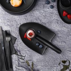 Блюдо "Лопата" 24*13*4 см черное Black Raw Stellar P.L. Proff Cuisine [1]