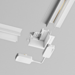 Коннектор питания угловой для магнитного шинопровода Maytoni Radity TRA084CPC-W-12