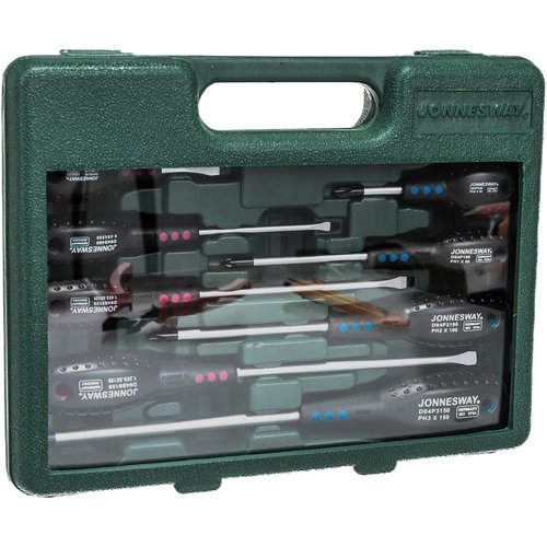 Набор отверток JONNESWAY стержневых FULL STAR 8 предметов