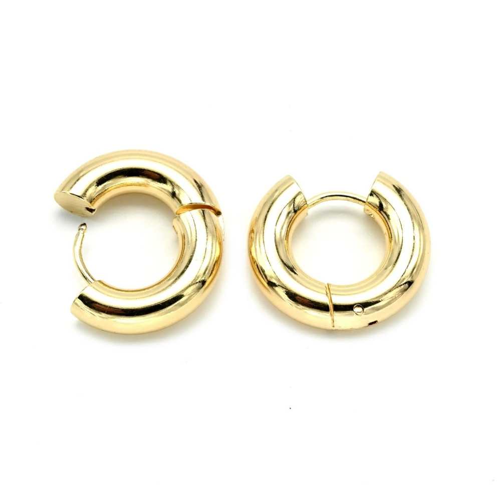 22395-з Швензы Конго 22 мм, позолота, пара