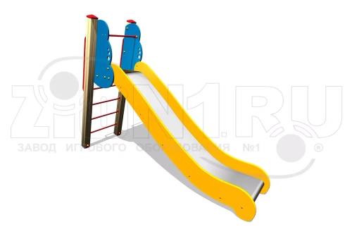 Детская горка «Волна H=1250»