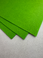 Жесткий фетр 1 мм Зеленый, (Китай)