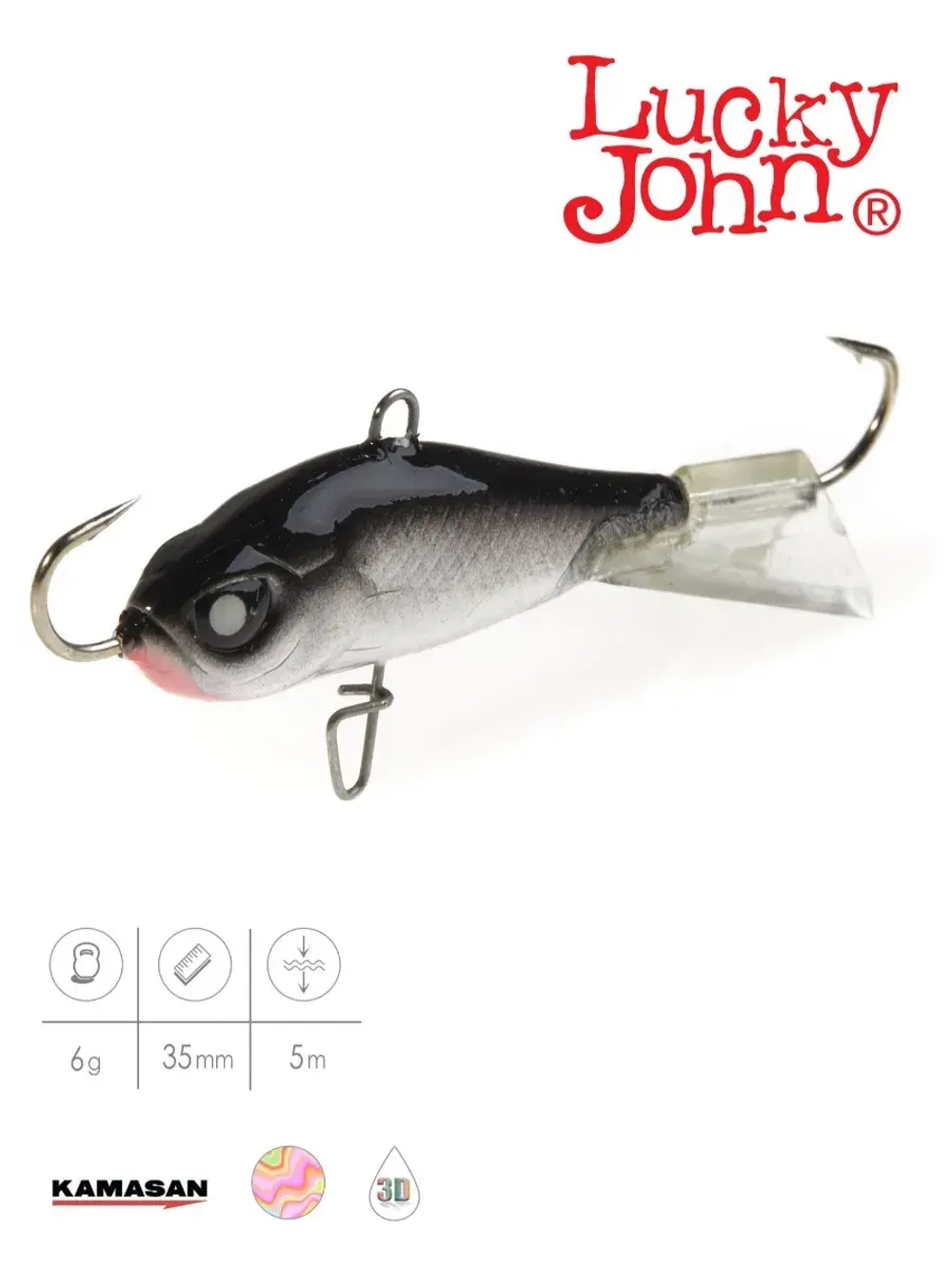 Балансир Lucky John BALTIC 6 60мм/53