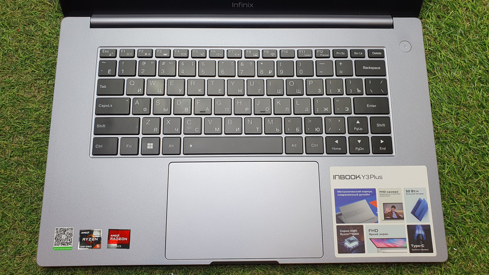 Ноутбук Infinix Ryzen 5/16Gb/FHD/INBOOK Y3 Plus YL51A5 71008302225/Windows 11
