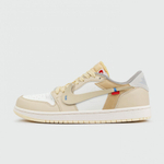 кроссовки Air Jordan 1 Low x Off-White Beige White