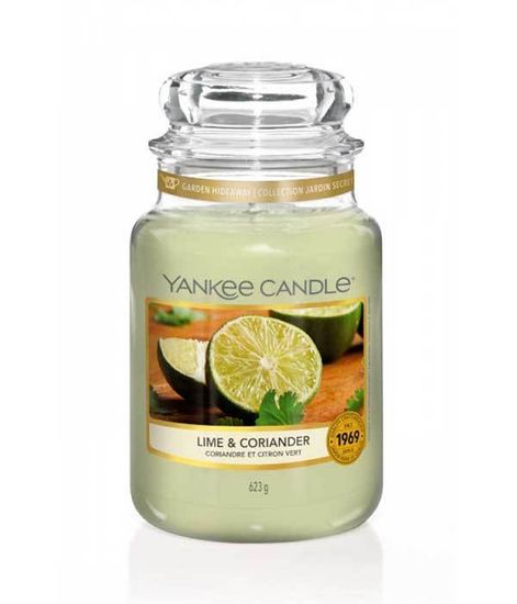 Ароматическая свеча Лайм и кориандр, Yankee Candle