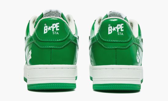 Кроссовки Bape Sta Green/White