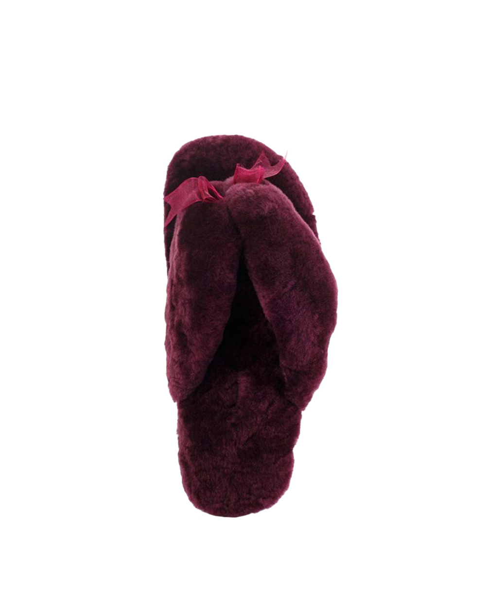 FLUFF FLIP FLOP II-dark purple