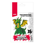 Выращивание кристаллов Мир пикселей "Пиксельный дракон" (Lori)