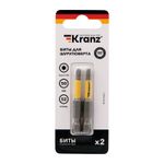 Бита для шуруповерта Torx T15х50 мм (2 шт./уп.) KRANZ