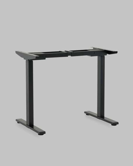 Подстолье для стола с электроприводом и регулировкой высоты, 2 мотора, память 3 уровня высоты,черный