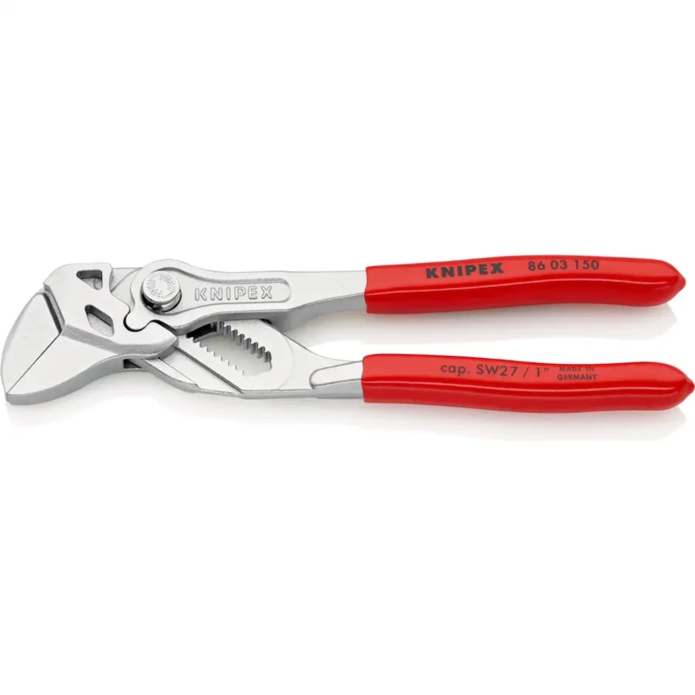 Переставные мини-клещи хромированные 150 мм Knipex 86 03 150