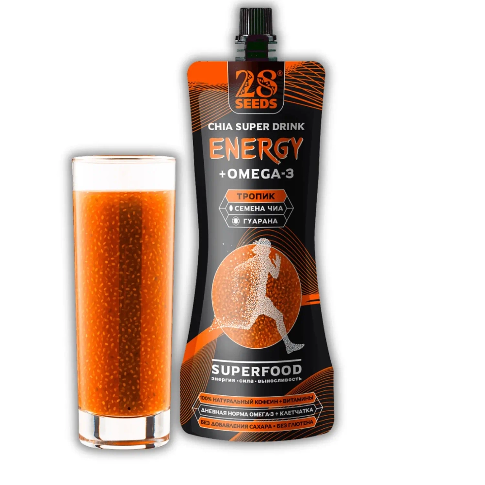 Энергетический напиток ЧИА ОМЕГА-3 «Тропик» 250 мл