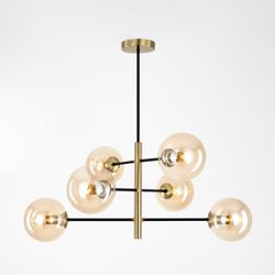 Citilux Лорен CL146263 Люстра на штанге Бронза