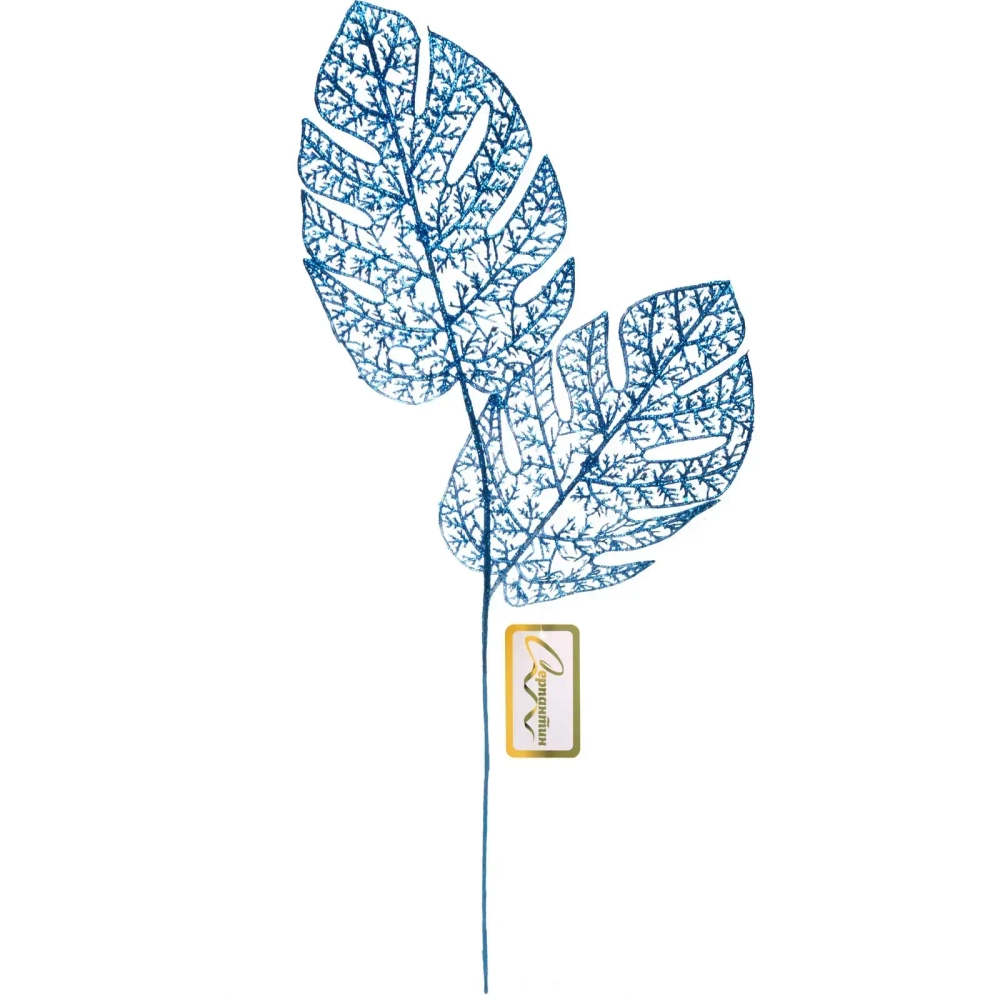 Ветка декоративная «Южная зима» 62 см, Голубой