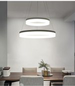 Pendant Led design lamp  Corona by SONNEMAN D60 (Black)