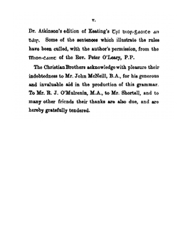 Graiméar Na Gaeilge | Na Bráireaai Críostala