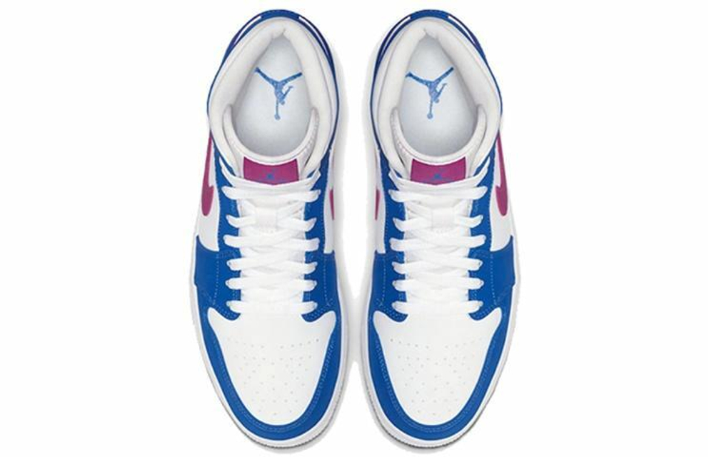 Кроссовки Jordan Air Jordan 1 Mid Color Hyper Royal A