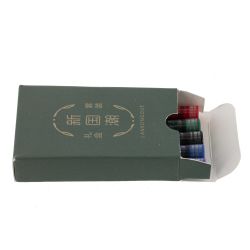 GAEM Набор подарочный: ручка перьевая, чернила 5шт, чернильница, L25 W11 H3,5 см