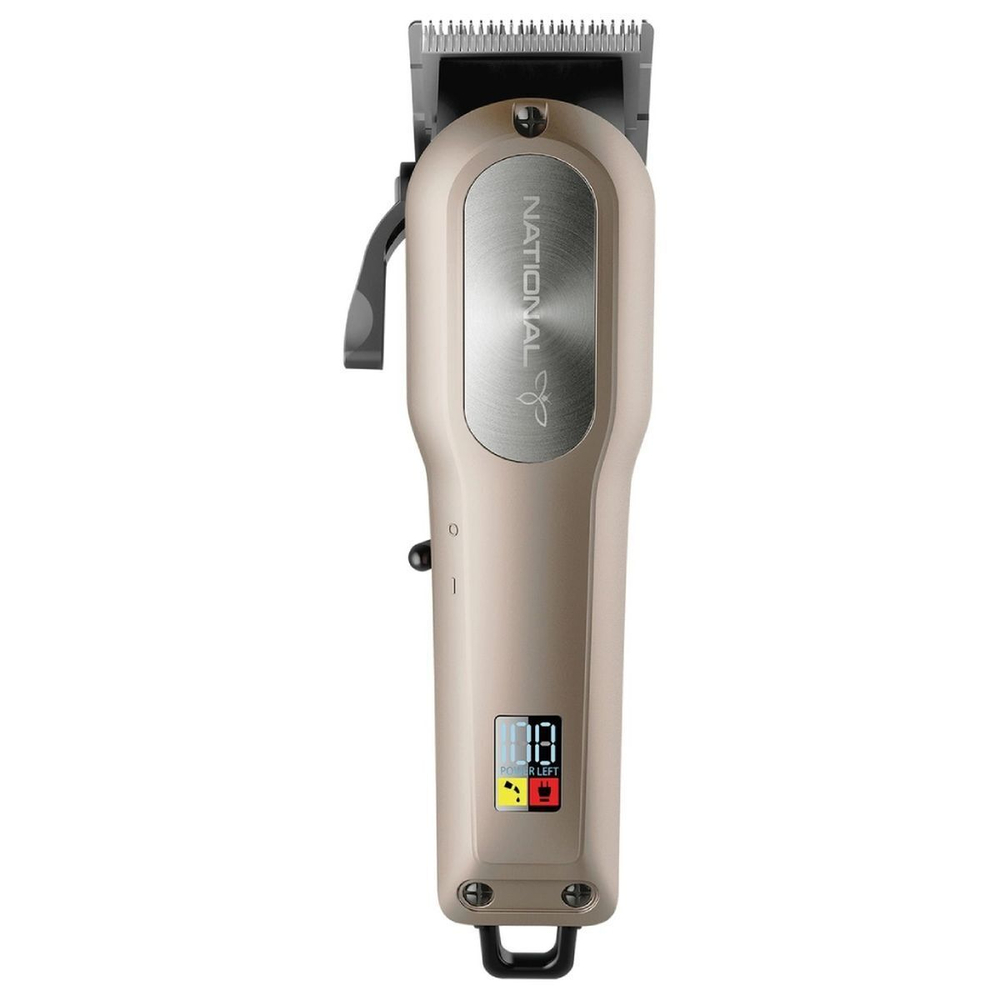 Машинка для стрижки National, NB-HC205, аккум, золот