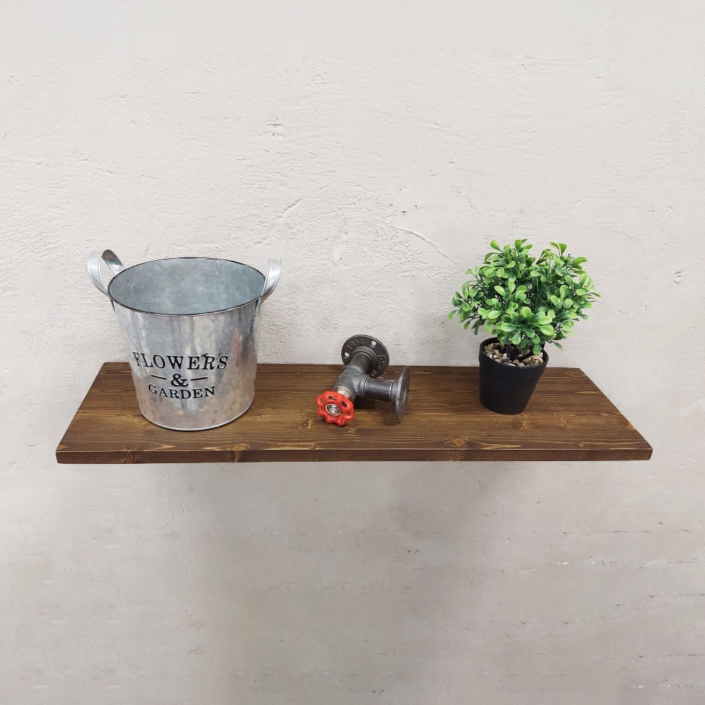 Полка лофт настенная для книг, для ванной, для кухни, в прихожую и гостинную