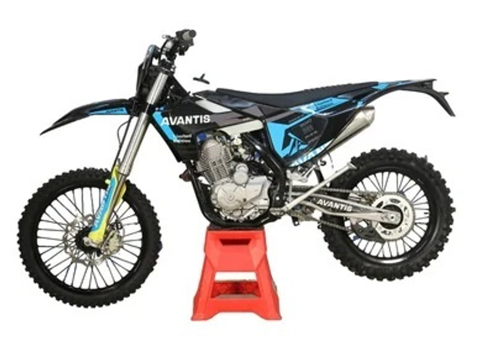 Мотоцикл кроссовый эндуро AVANTIS 250 CARB (PR250/172FMM-5 DESIGN HS ЧЕРНЫЙ) ARS с ПТС