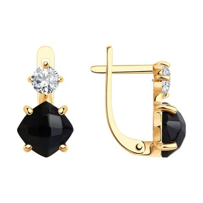 Серьги Au 585 (727616)