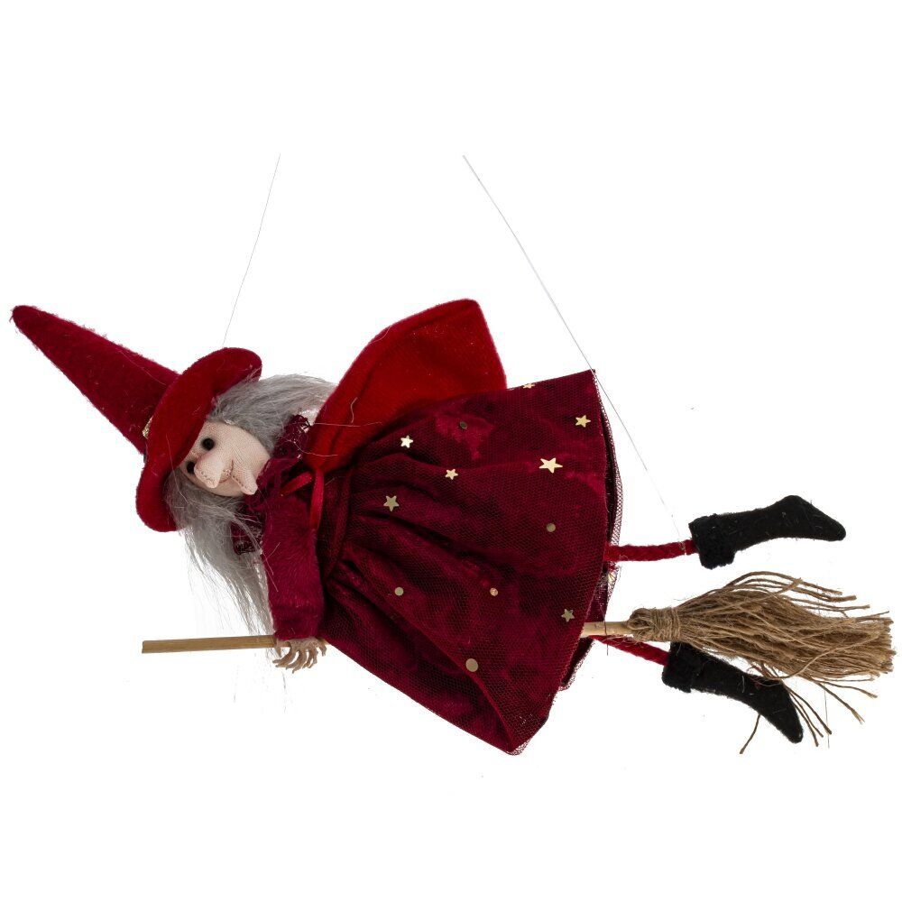 GAEM Изделие декоративное подвесное "Ведьма", L16 W5 H30 см, 2в.