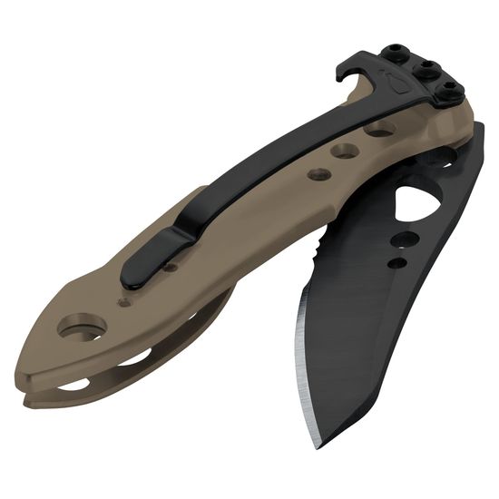 Складной нож Leatherman Мод. SKELETOOL KBx BLACK COYOTE TAN (2 инструмента)