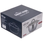 Кастрюля из нержавеющей стали BARBARA 5,8л, индукция, DH08-24