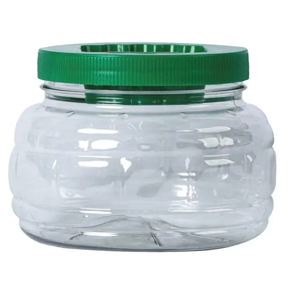 Банка Бочонок 1л (Прозрачный)