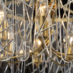 Citilux TALLA CL318292 Люстра хрустальная подвесная Золото