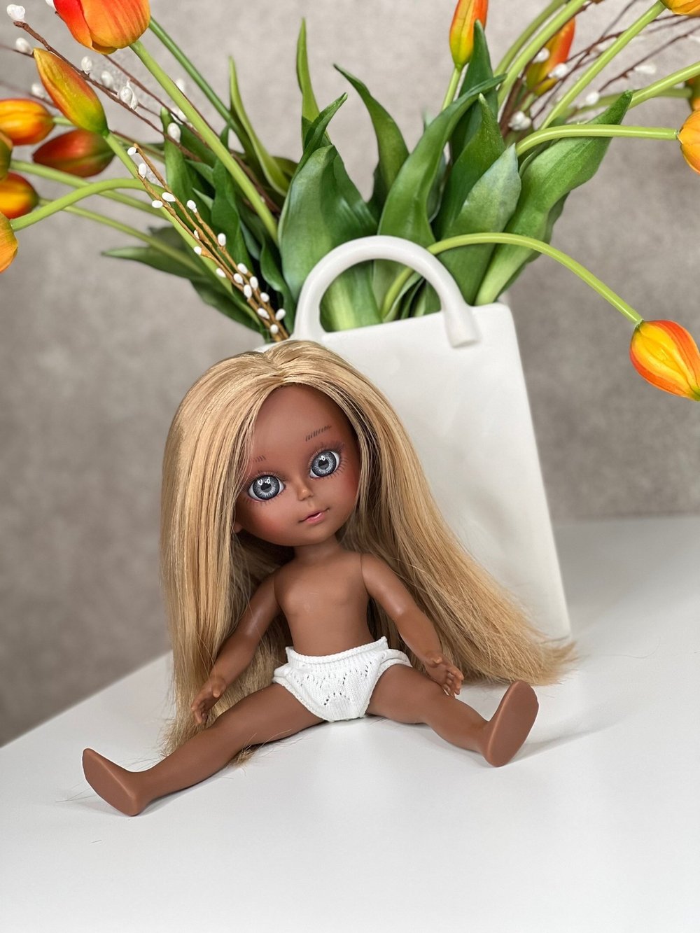 Кукла Nines виниловая 30см Dainty без одежды (2440WN1)