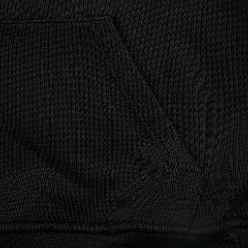 CASINO CROPPED HOODIE OVERSIZED