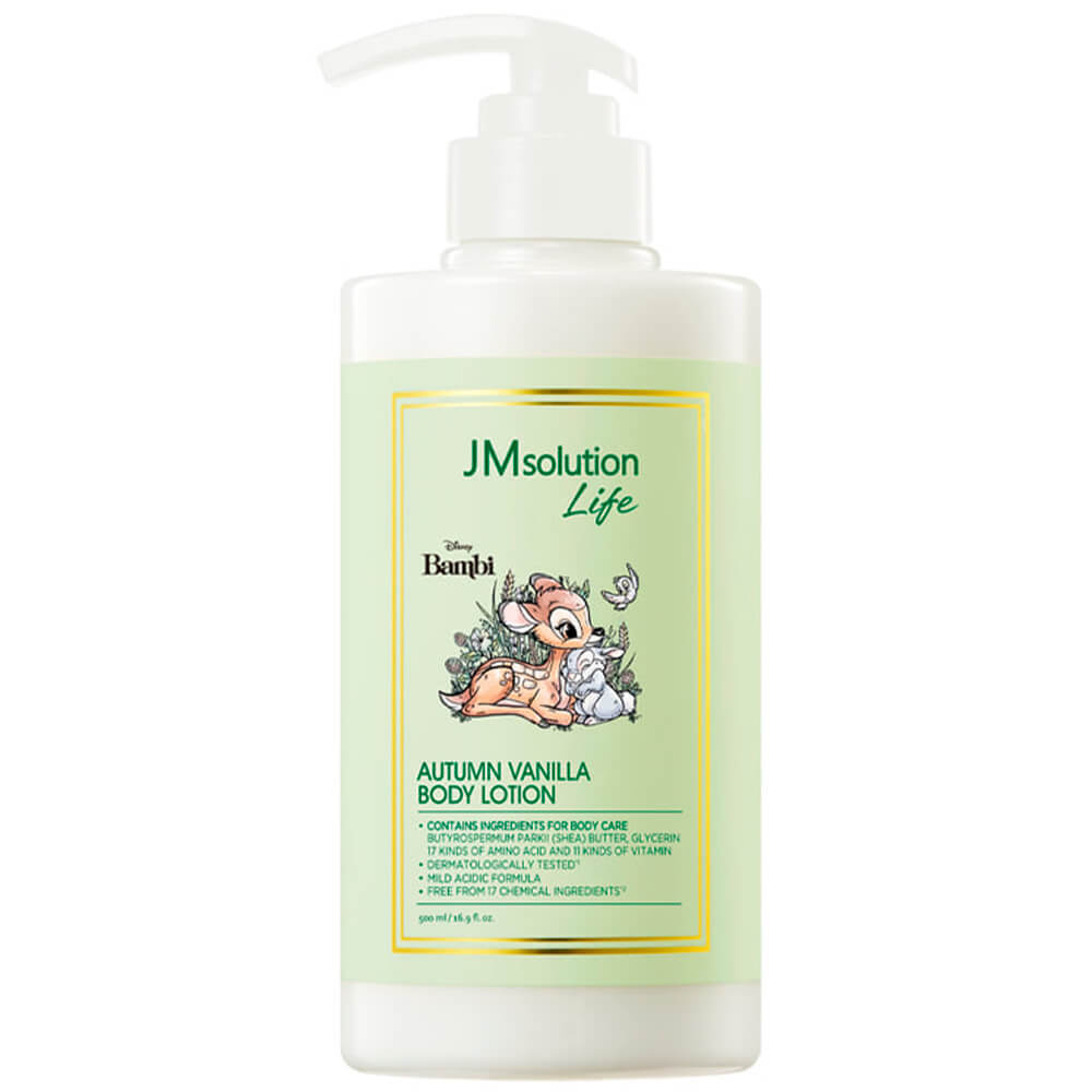 Увлажняющий парфюмированный лосьон для тела JMsolution Life Disney Autumn Vanilla Body Lotion 500 мл