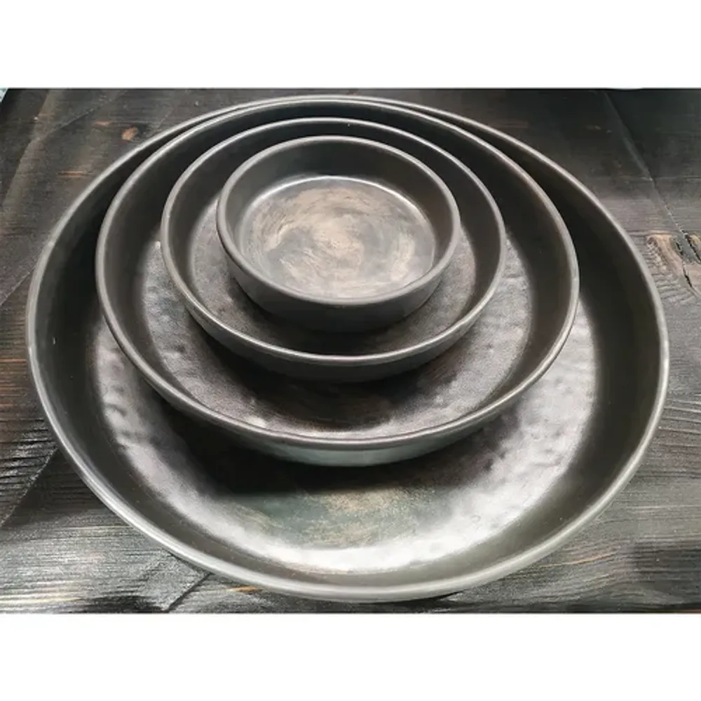 Соусник 175 мл d 12,3 см h2,6 см круглый Brush пластик меламин P.L. Proff Cuisine