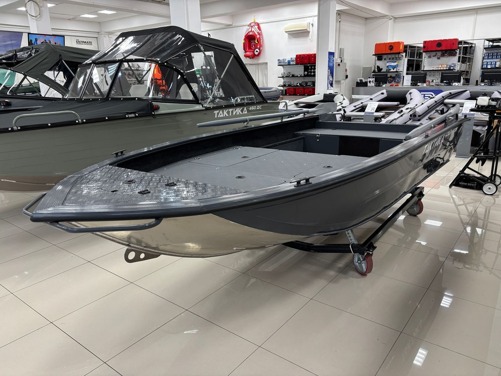 Моторная лодка, Тактика 430Р(Fish), графит c Suzuki DF9.9BS+ (Super Forced)